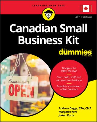 Canadian small business kit for dummies 